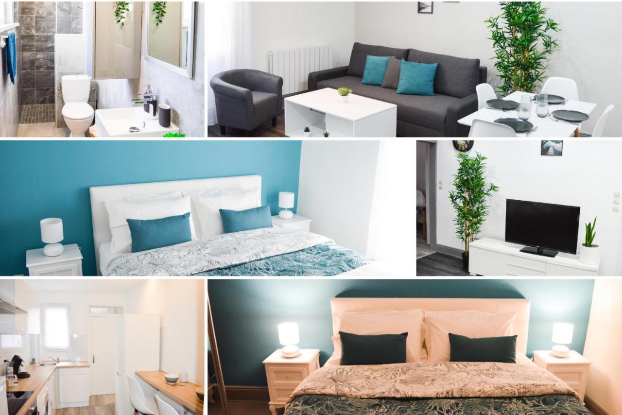 Ferienwohnung Le Blue St Léon : 2 pièces COZY Lit King Size WIFI Colmar Exterior foto