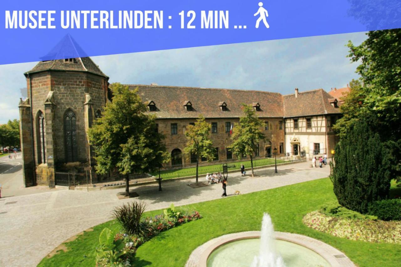 Ferienwohnung Le Blue St Léon : 2 pièces COZY Lit King Size WIFI Colmar Exterior foto