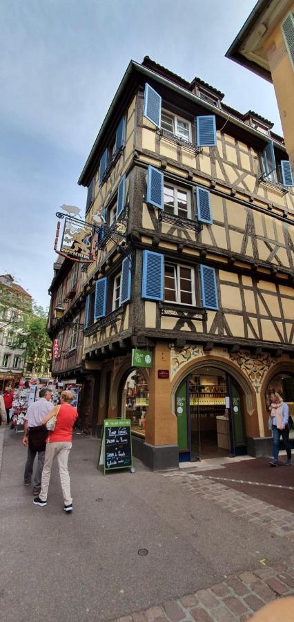 Ferienwohnung Le Blue St Léon : 2 pièces COZY Lit King Size WIFI Colmar Exterior foto