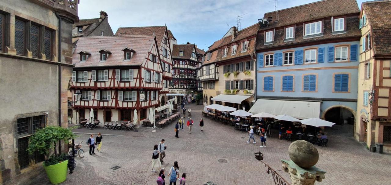 Ferienwohnung Le Blue St Léon : 2 pièces COZY Lit King Size WIFI Colmar Exterior foto